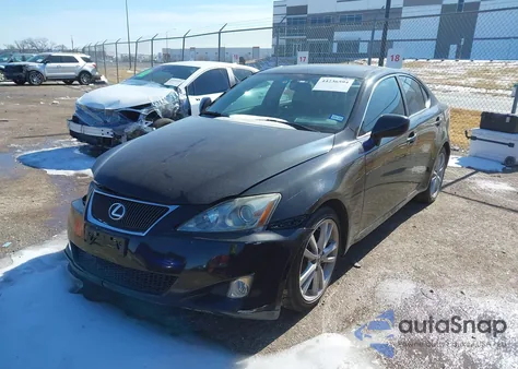 2007 Lexus Is 250 z USA, uszkodzony, nr VIN JTHBK262672057341